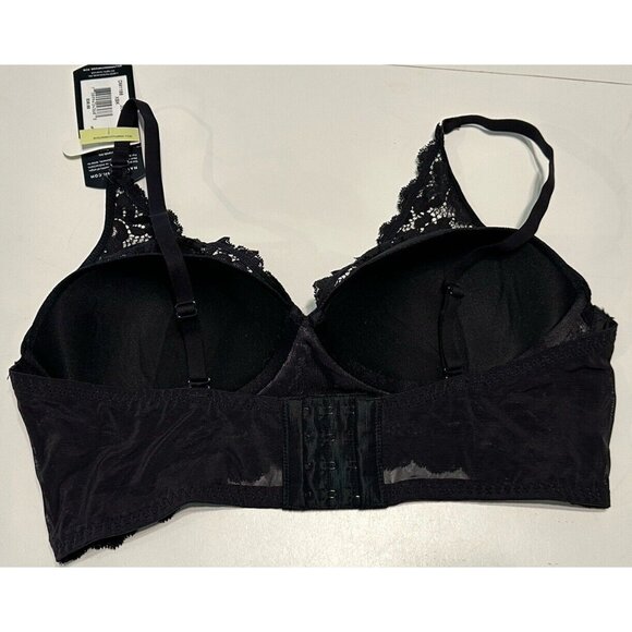 NWT Maidenform Women's Casual Comfort Bralette BRA Black 36B Converts To Halter - Picture 6 of 8